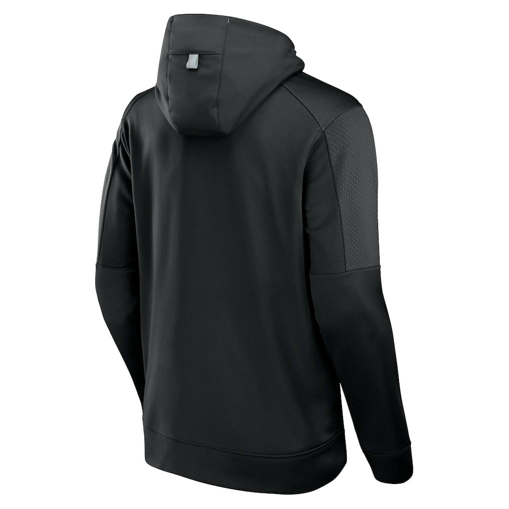 Las Vegas Raiders Defender Full-Zip Hoodie - Black - Fanatics