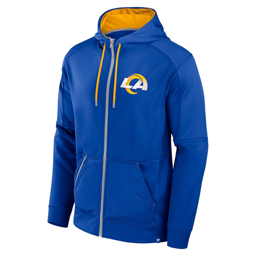 Los Angeles Rams Defender Full-Zip Hoodie - Royal - Fanatics