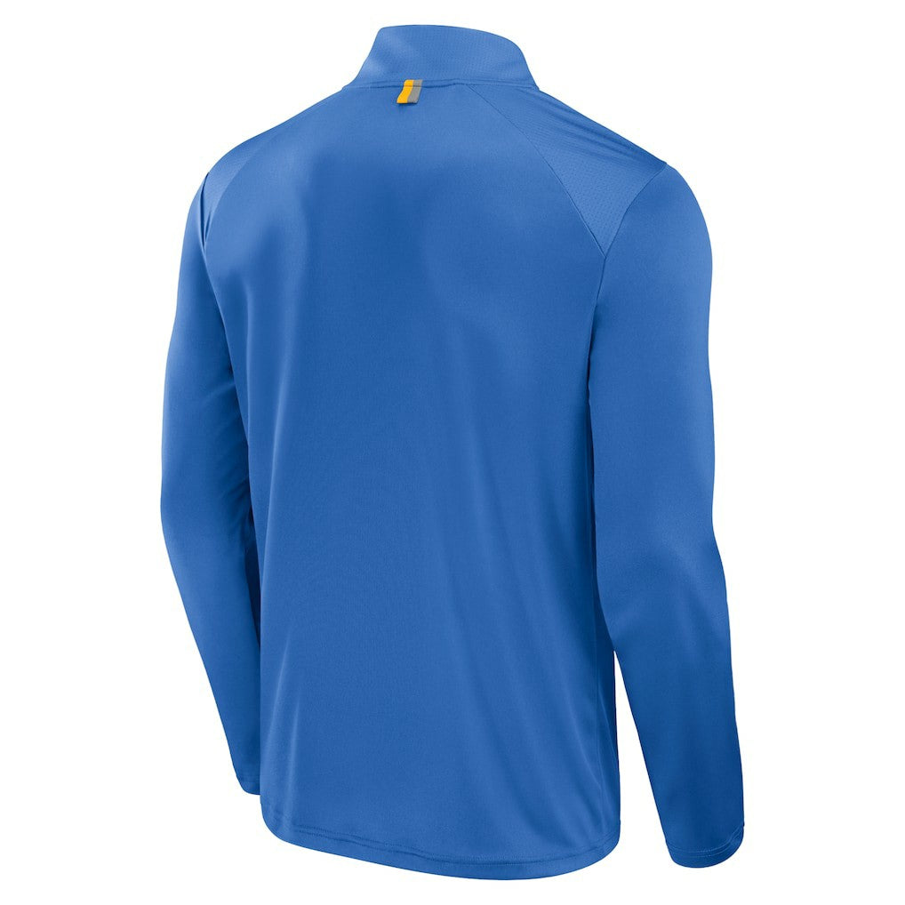 Los Angeles Chargers Defender Long Sleeve Quarter-Zip Jacket - Powder Blue - Fanatics