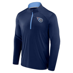 Tennessee Titans Defender Long Sleeve Quarter-Zip Jacket - Navy - Fanatics