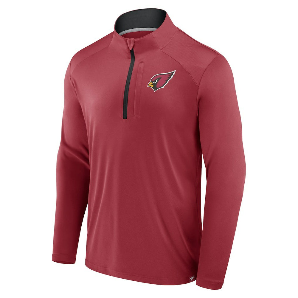 Arizona Cardinals Defender Long Sleeve Quarter-Zip Jacket - Cardinal - Fanatics
