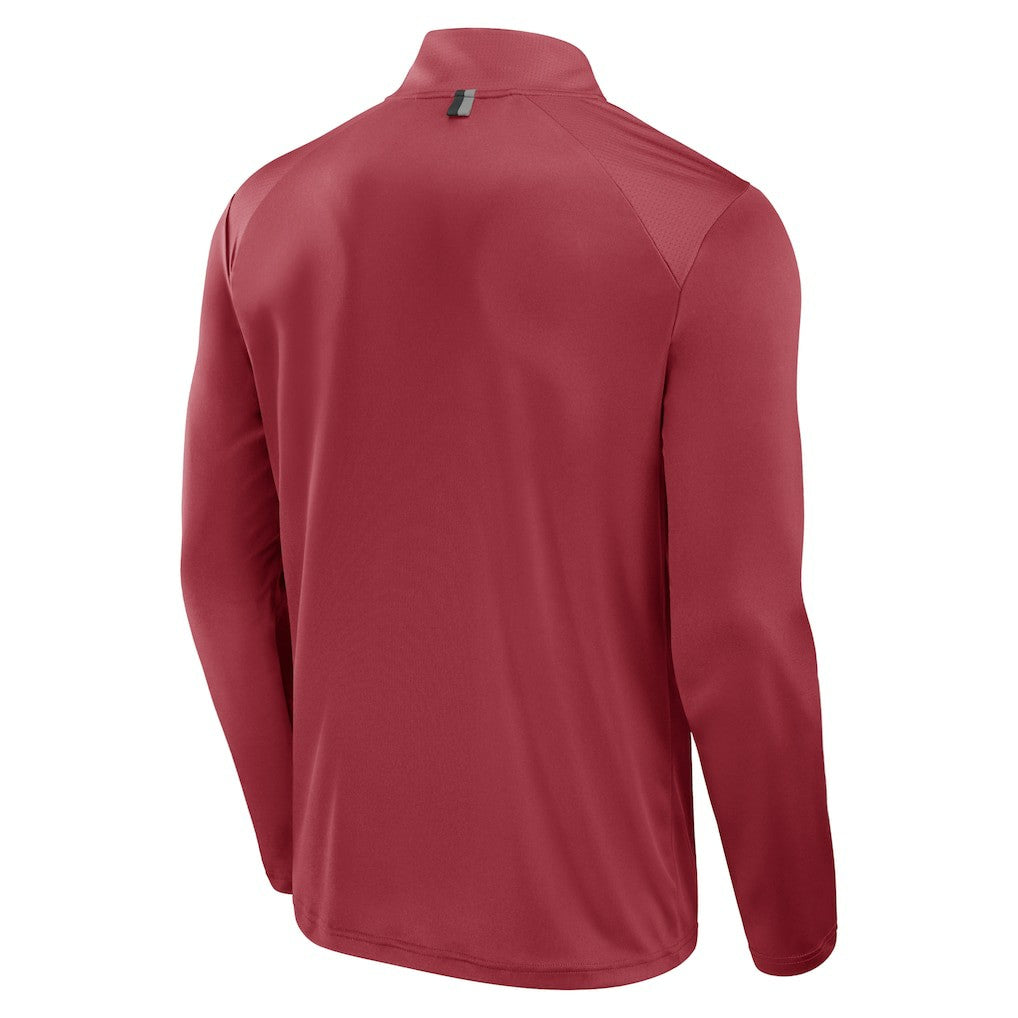 Arizona Cardinals Defender Long Sleeve Quarter-Zip Jacket - Cardinal - Fanatics