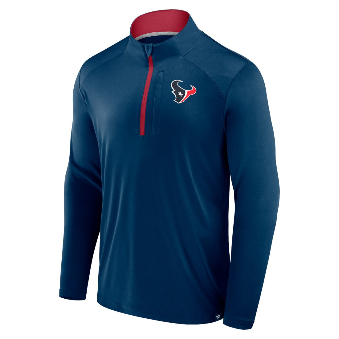 Houston Texans Defender Long Sleeve Quarter-Zip Jacket - Navy - Fanatics