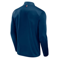Houston Texans Defender Long Sleeve Quarter-Zip Jacket - Navy - Fanatics