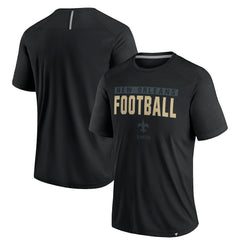 New Orleans Saints Defender Blackout T-Shirt - Black - Fanatics