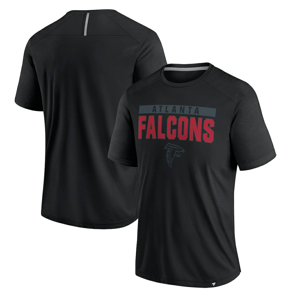 Atlanta Falcons Defender Blackout T-Shirt - Black - Fanatics