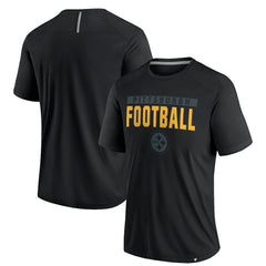 Pittsburgh Steelers Defender Blackout T-Shirt - Black - Fanatics