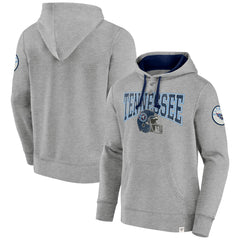 Tennessee Titans Label Maker Pullover Hoodie - Heather Gray - Fanatics