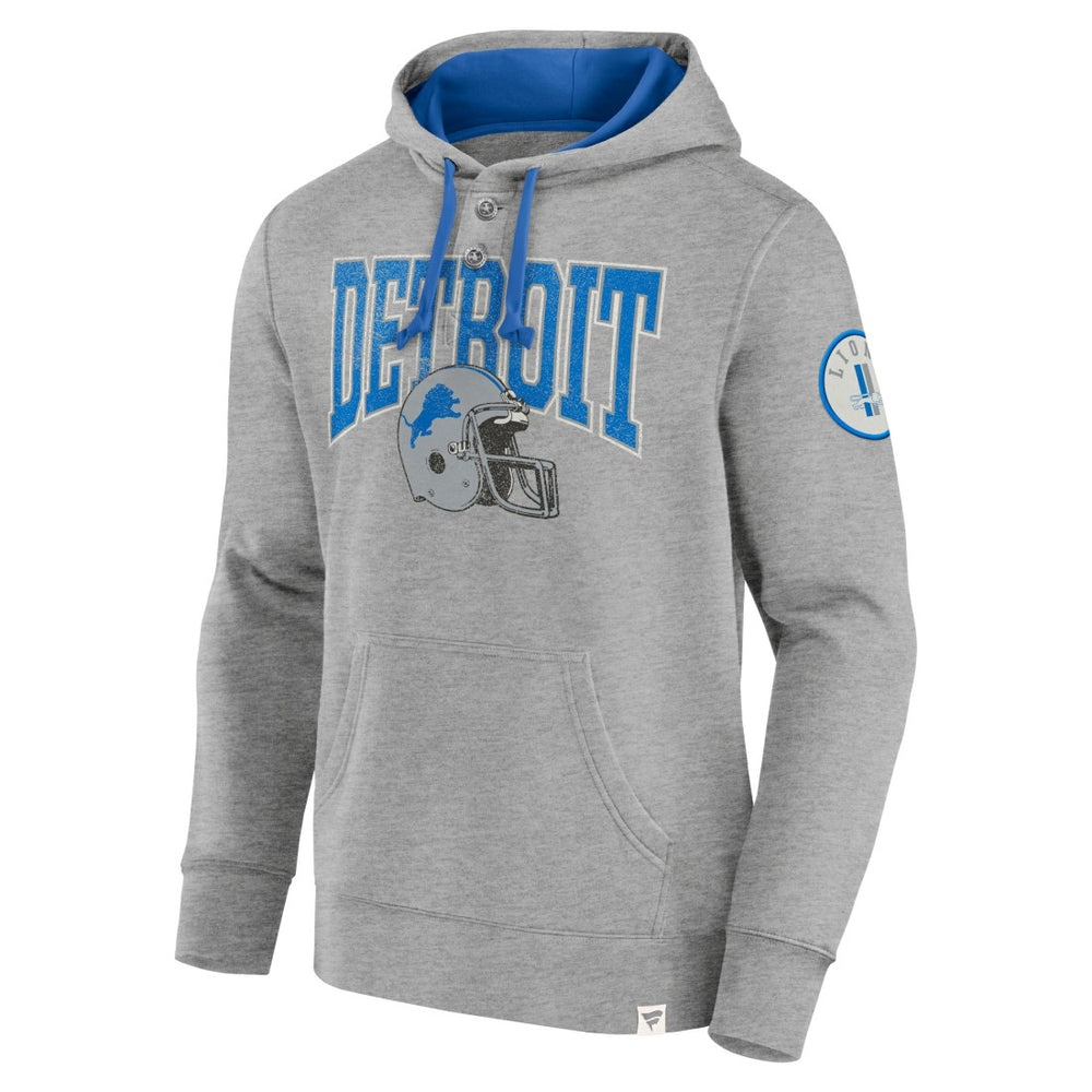 Detroit Lions Label Maker Pullover Hoodie - Blue - Fanatics