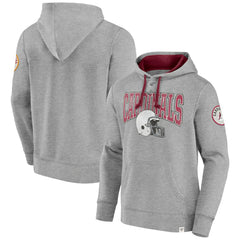 Arizona Cardinals Label Maker Pullover Hoodie - Heather Gray - Fanatics