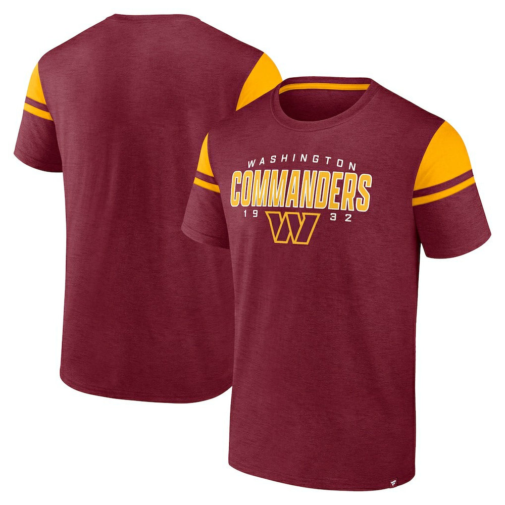 Washington Commanders Old School Play Slub T-Shirt - Burgundy - Fanatics