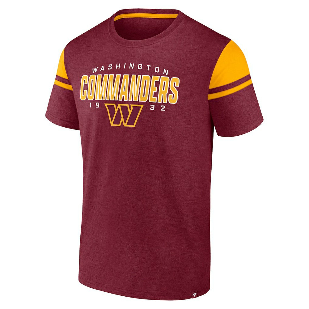Washington Commanders Old School Play Slub T-Shirt - Burgundy - Fanatics