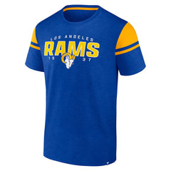 Los Angeles Rams Old School Play Slub T-Shirt - Royal - Fanatics
