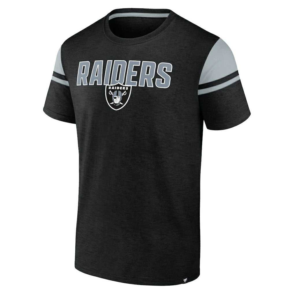 Las Vegas Raiders Old School Play Slub T-Shirt - Black - Fanatics