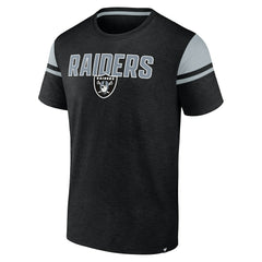 Las Vegas Raiders Old School Play Slub T-Shirt - Black - Fanatics
