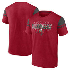 Tampa Bay Buccaneers Old School Play Slub T-Shirt - Red - Fanatics