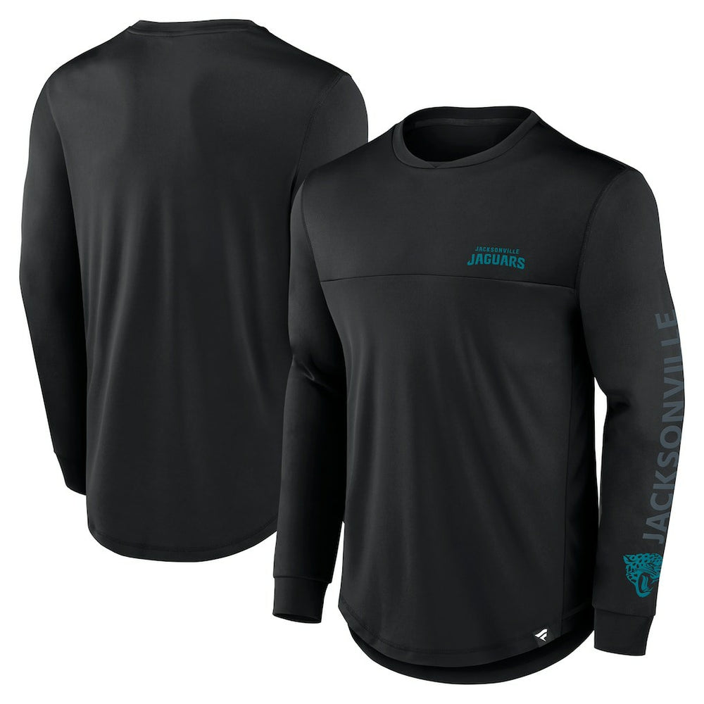Jacksonville Jaguars Blackout Long Sleeve T-Shirt - Black - Fanatics