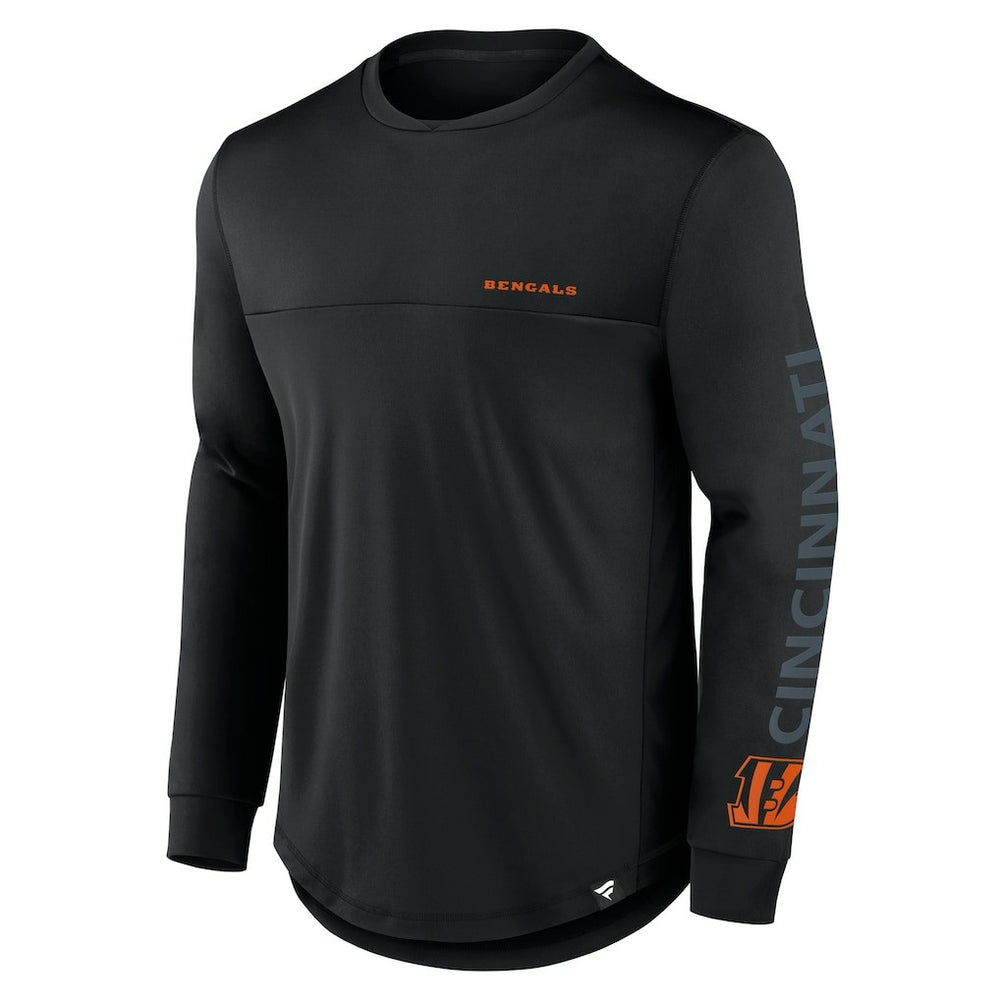 Cincinnati Bengals Blackout Long Sleeve T-Shirt - Black - Fanatics