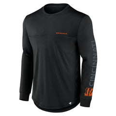 Cincinnati Bengals Blackout Long Sleeve T-Shirt - Black - Fanatics