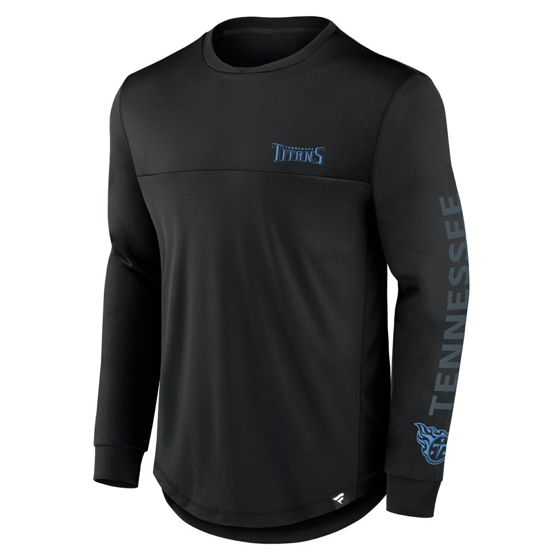 Tennessee Titans Blackout Long Sleeve T-Shirt - Black - Fanatics