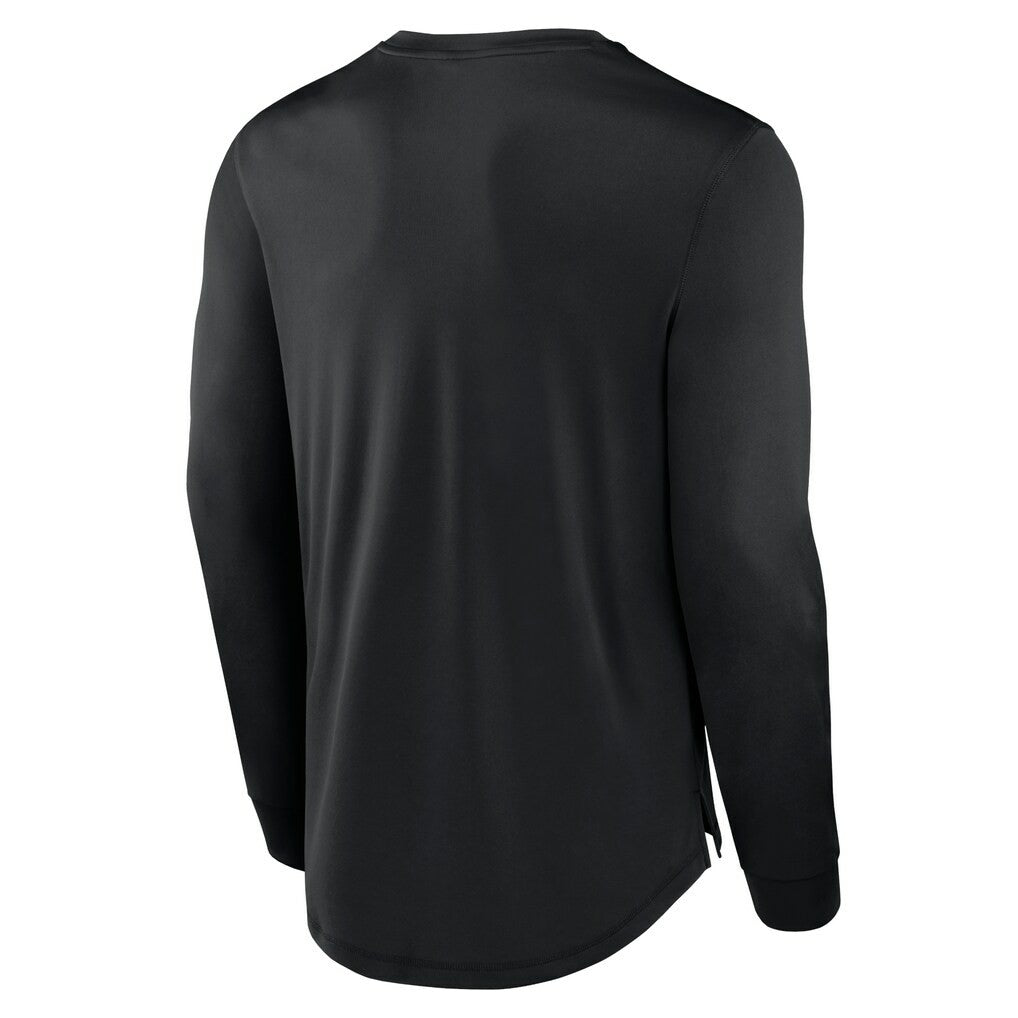 Cleveland Browns Blackout Long Sleeve T-Shirt - Black - Fanatics