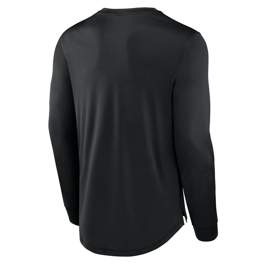 Cleveland Browns Blackout Long Sleeve T-Shirt - Black - Fanatics