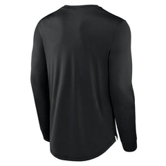 Cleveland Browns Blackout Long Sleeve T-Shirt - Black - Fanatics
