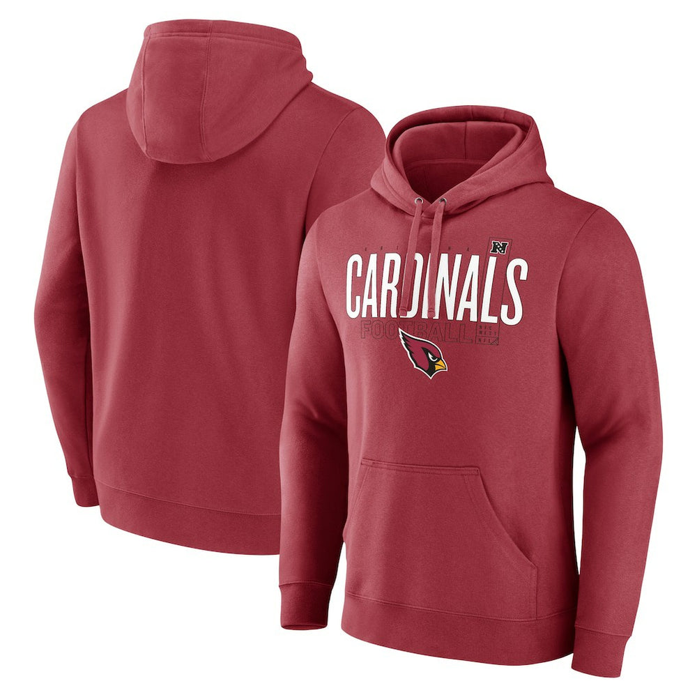 Arizona Cardinals Pylon Outline Pullover Hoodie - Cardinal - Fanatics