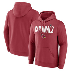 Arizona Cardinals Pylon Outline Pullover Hoodie - Cardinal - Fanatics