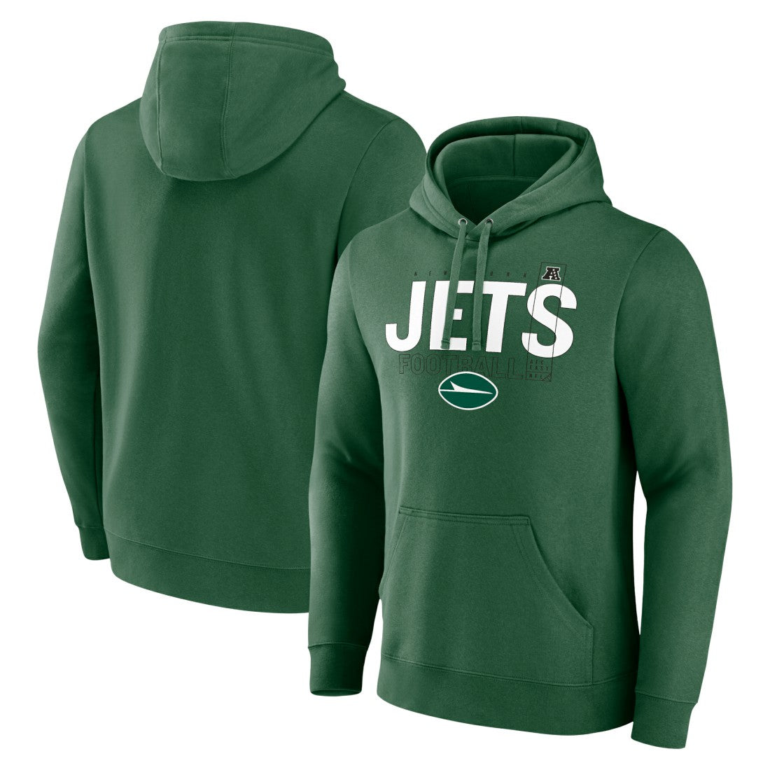 New York Jets Pylon Outline Pullover Hoodie - Green - Fanatics