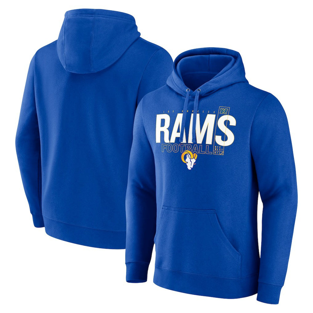 Los Angeles Rams Pylon Outline Pullover Hoodie - Royal - Fanatics