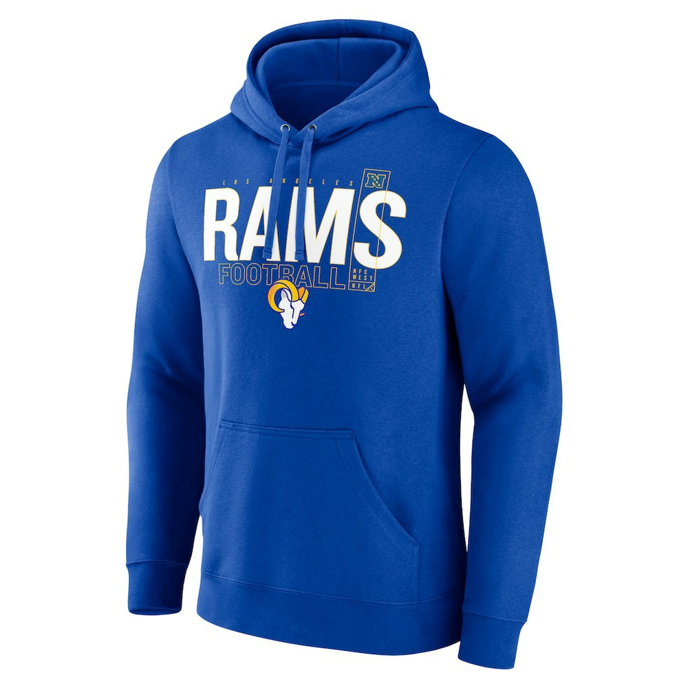Los Angeles Rams Pylon Outline Pullover Hoodie - Royal - Fanatics