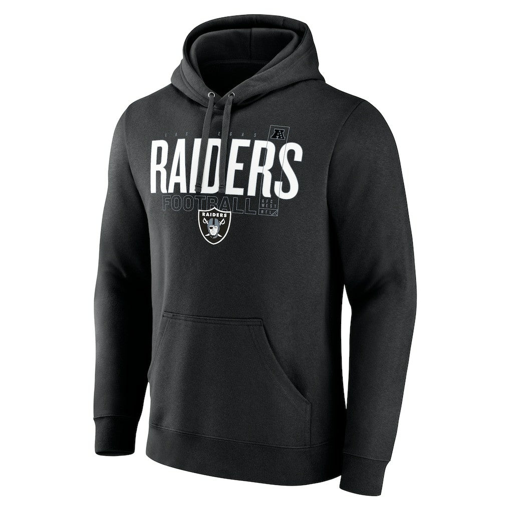 Las Vegas Raiders Pylon Outline Pullover Hoodie - Black - Fanatics
