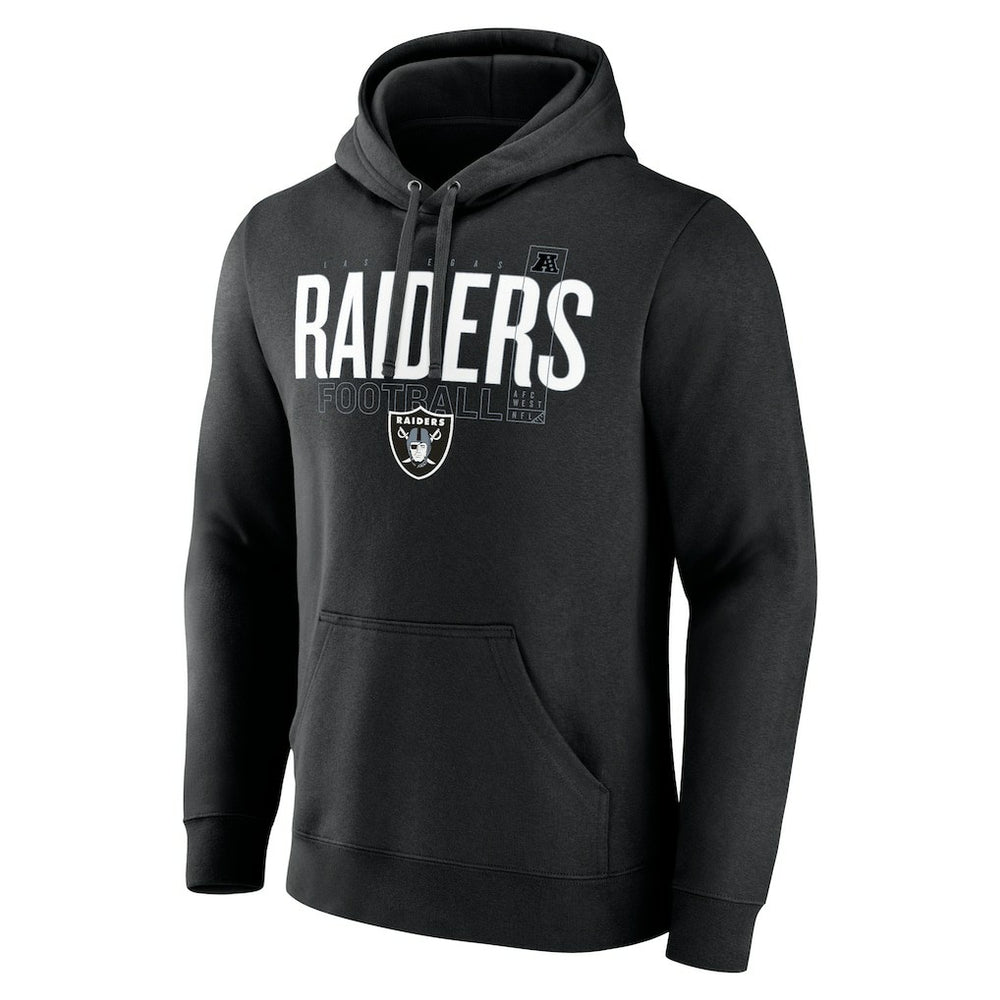 Las Vegas Raiders Pylon Outline Pullover Hoodie - Black - Fanatics