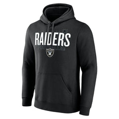 Las Vegas Raiders Pylon Outline Pullover Hoodie - Black - Fanatics