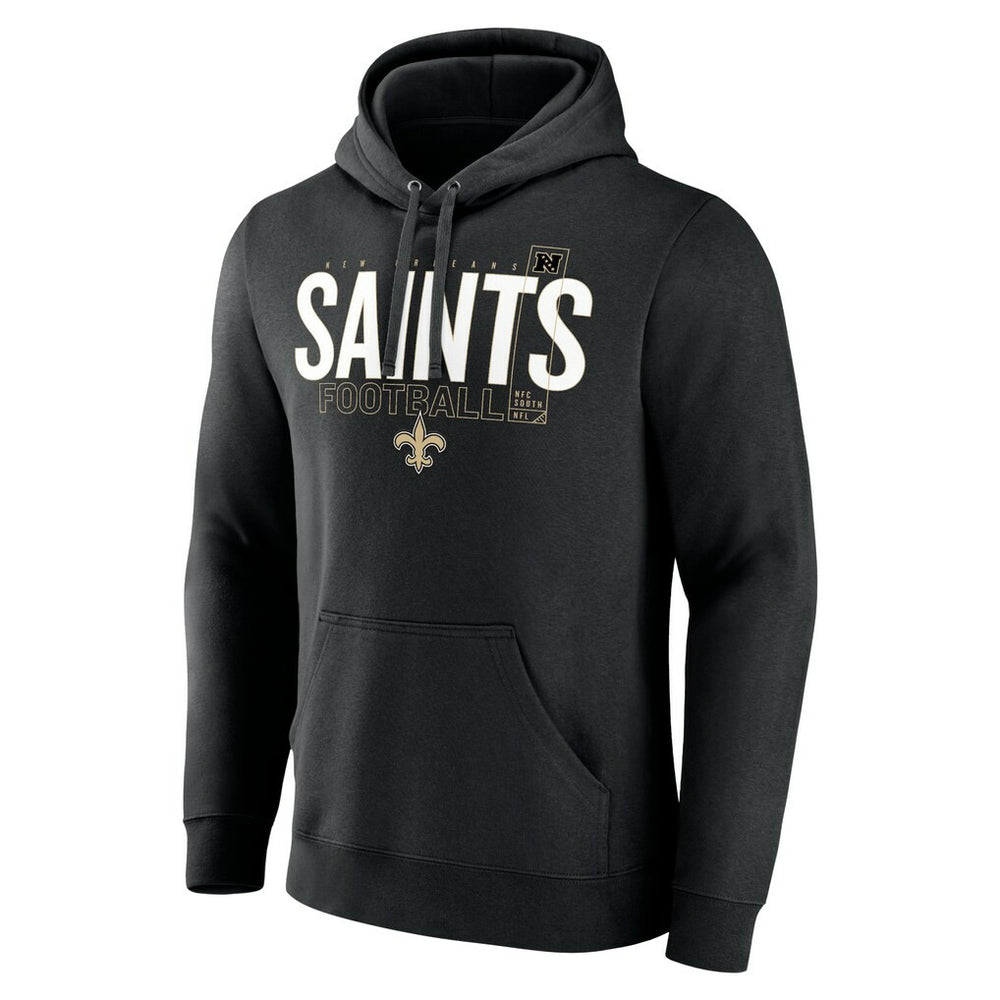 New Orleans Saints Pylon Outline Pullover Hoodie - Black - Fanatics