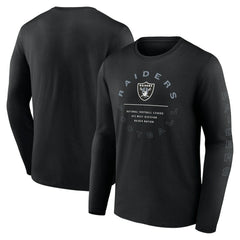 Las Vegas Raiders Stat Sheet Long Sleeve T-Shirt - Black - Fanatics