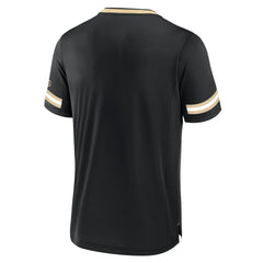 New Orleans Saints Stripe Stacking T-Shirt - Black - Fanatics