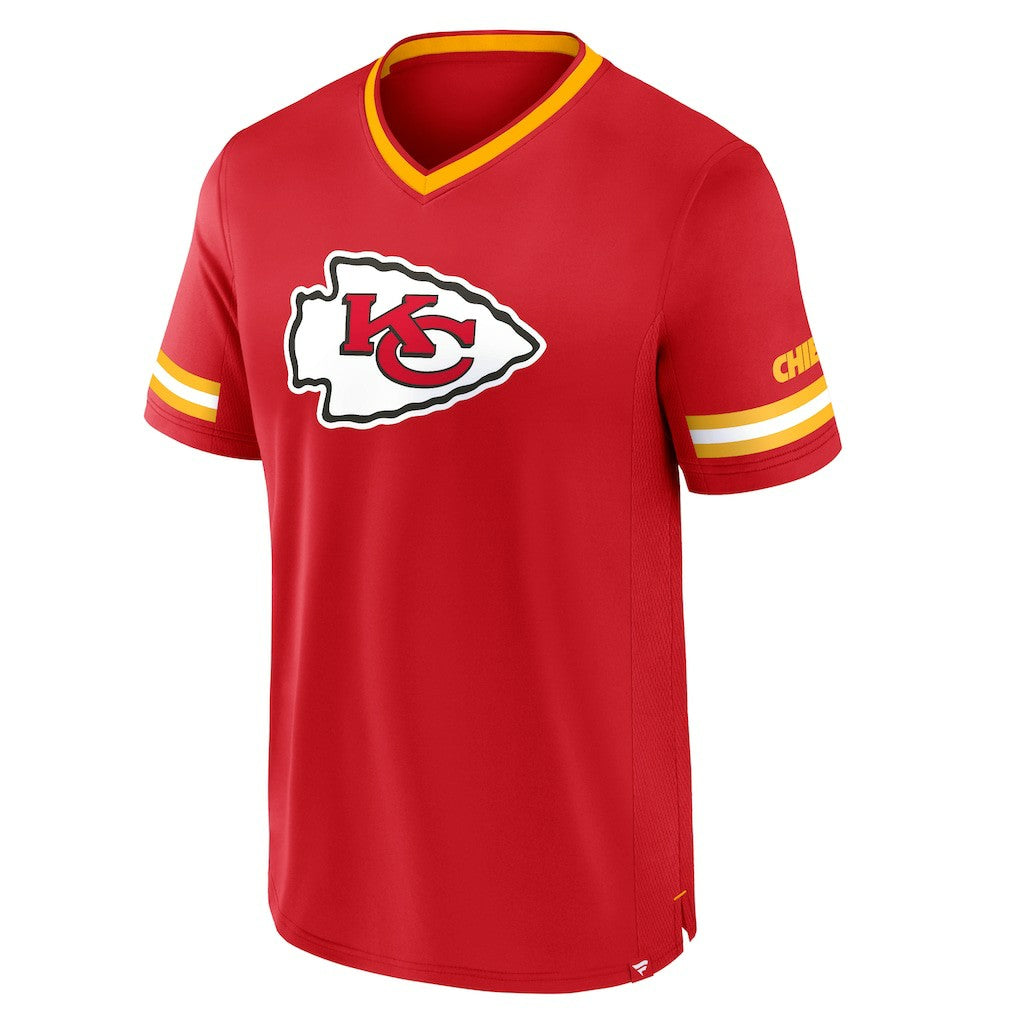 Kansas City Chiefs Stripe Stacking T-Shirt - Red - Fanatics