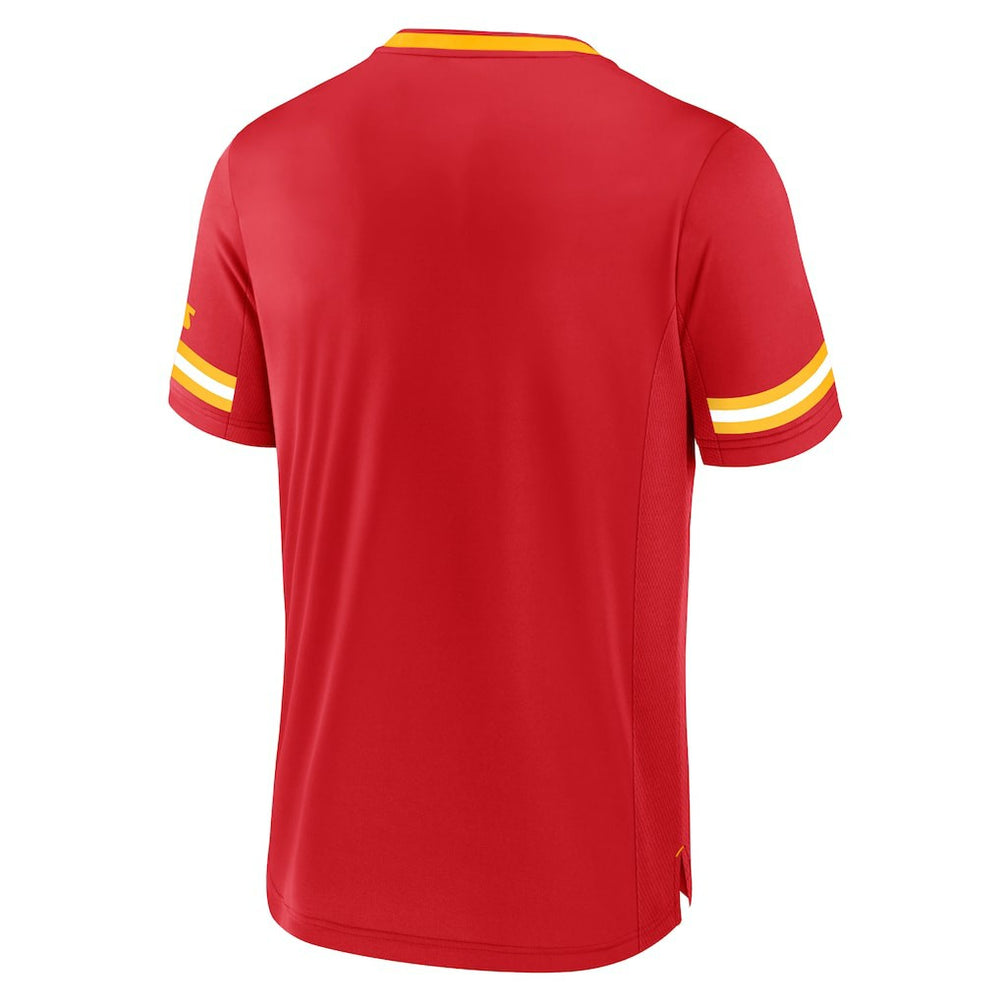 Kansas City Chiefs Stripe Stacking T-Shirt - Red - Fanatics