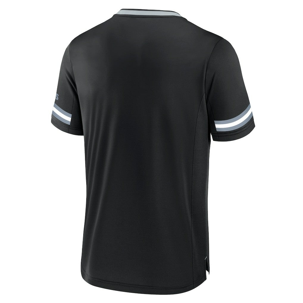 Las Vegas Raiders Stripe Stacking T-Shirt - Black - Fanatics