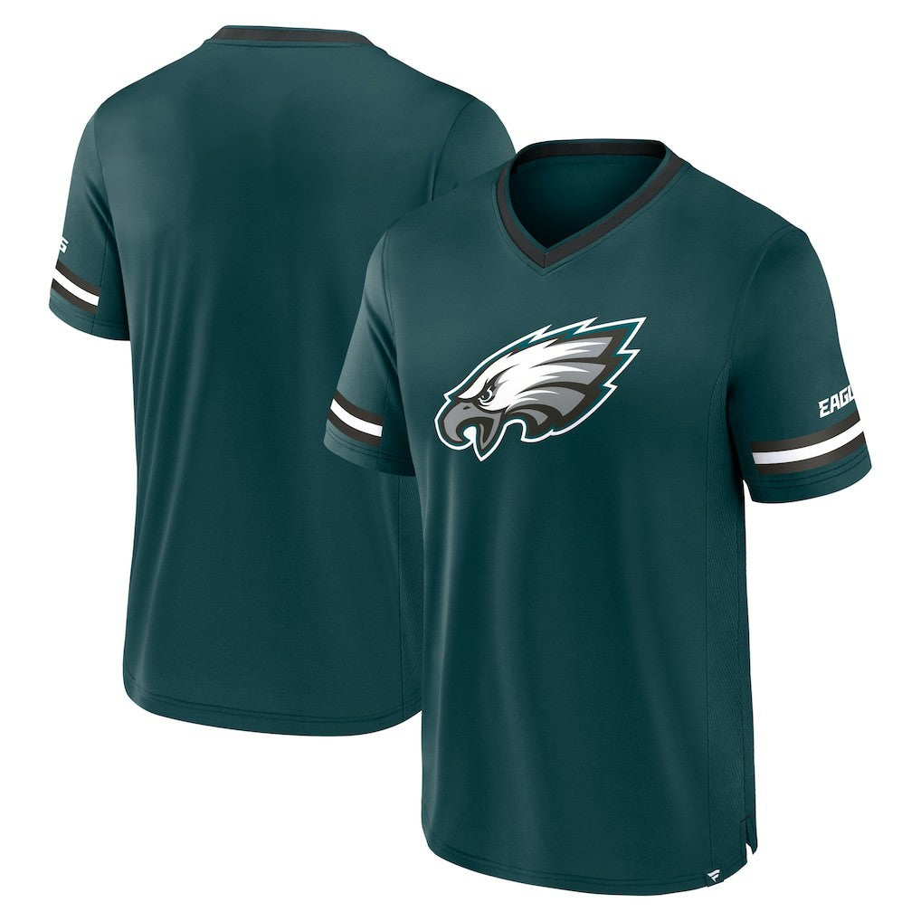 Philadelphia Eagles Stripe Stacking T-Shirt - Midnight Green - Fanatics