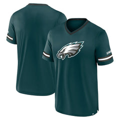 Philadelphia Eagles Stripe Stacking T-Shirt - Midnight Green - Fanatics