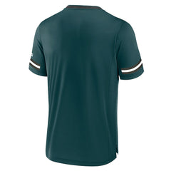 Philadelphia Eagles Stripe Stacking T-Shirt - Midnight Green - Fanatics
