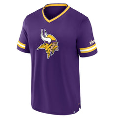 Minnesota Vikings Stripe Stacking T-Shirt - Purple - Fanatics