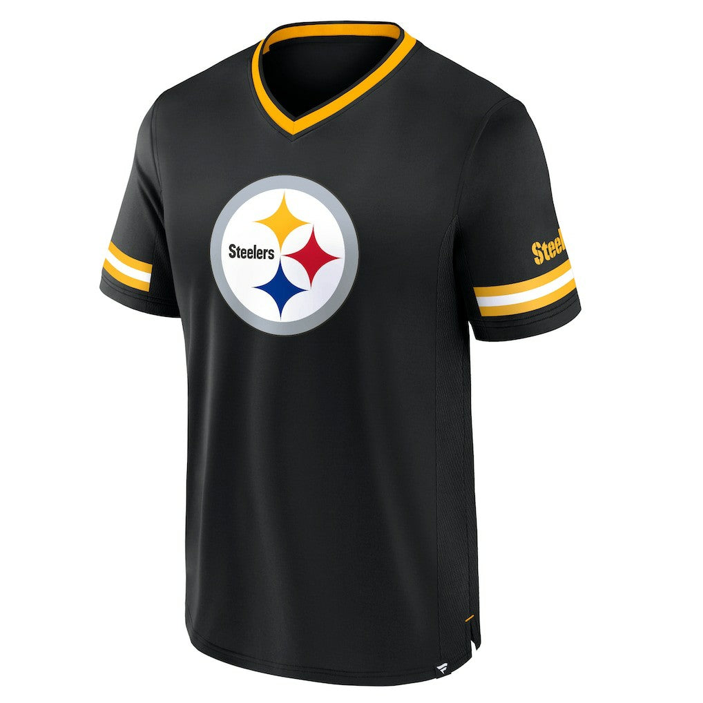 Pittsburgh Steelers Stripe Stacking T-Shirt - Black - Fanatics