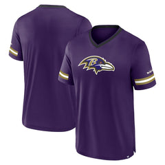 Baltimore Ravens Stripe Stacking T-Shirt - Purple - Fanatics