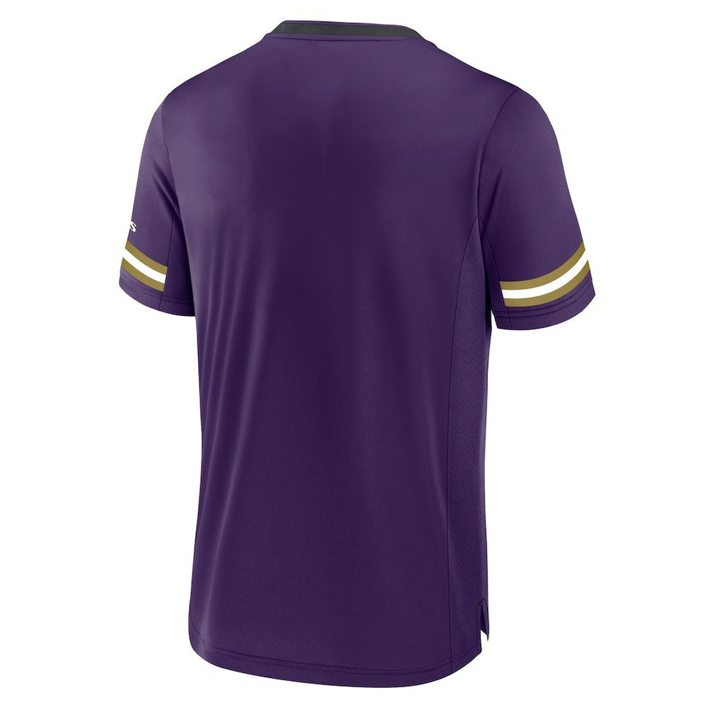 Baltimore Ravens Stripe Stacking T-Shirt - Purple - Fanatics