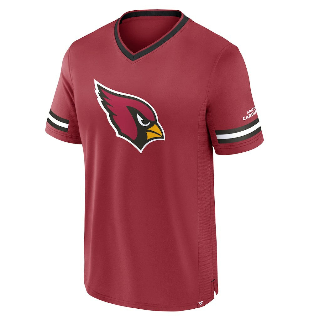 Arizona Cardinals Stripe Stacking T-Shirt - Cardinal - Fanatics