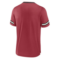 Arizona Cardinals Stripe Stacking T-Shirt - Cardinal - Fanatics